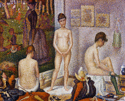 The Models by Georges Seurat